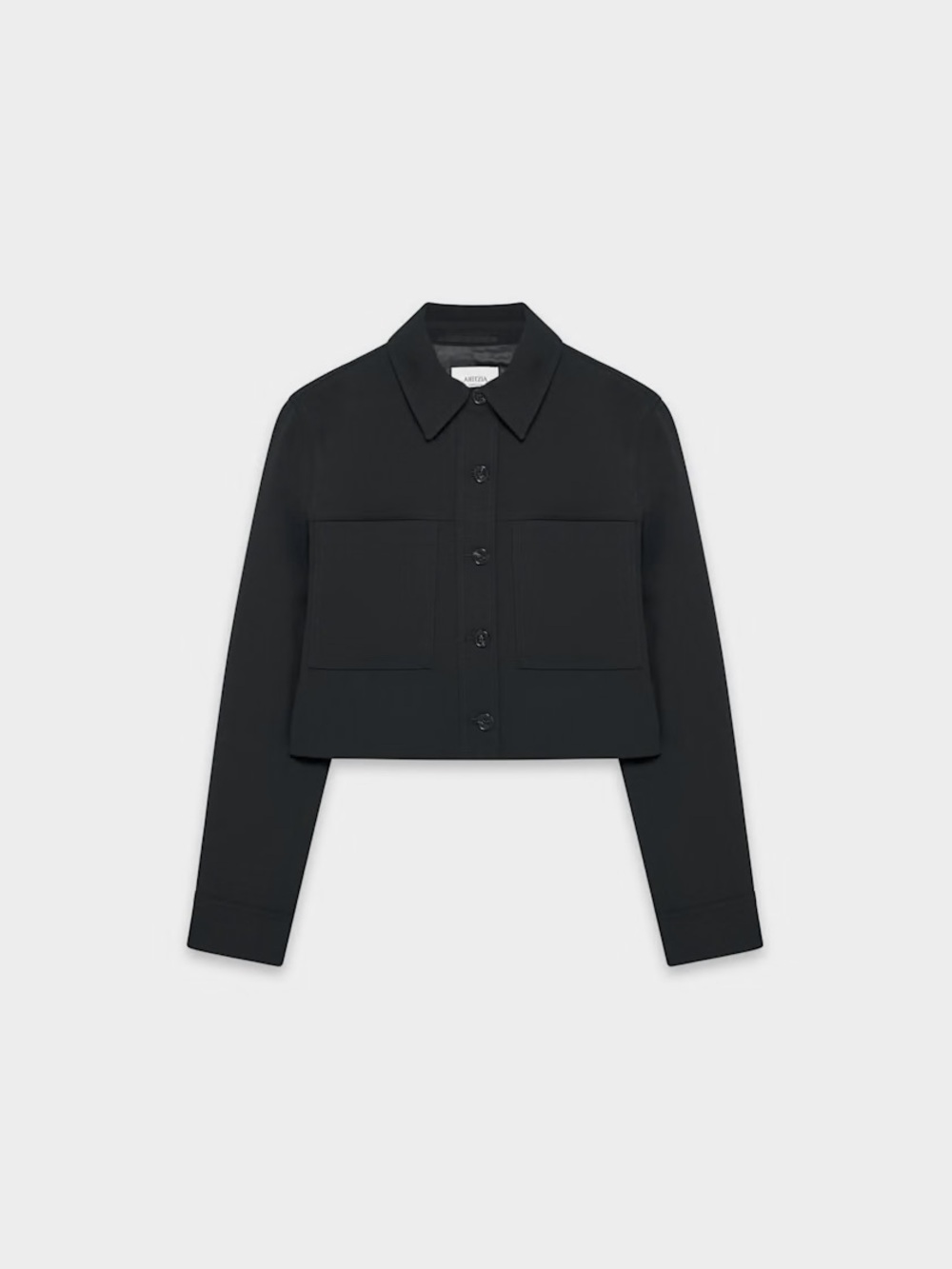 Aritzia Little Cropped Black Jacket